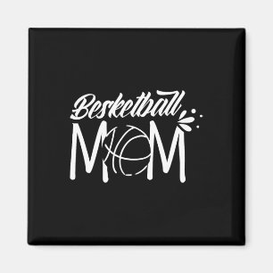 Basketball Mama Match Coach Team Spielerin Mutter Magnet