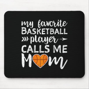 Basketball-Mama Meine Lieblings-Basketball-Spieler Mousepad