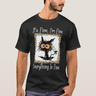 Basketball Mama Messy Cat Softball Mama Mot T-Shirt
