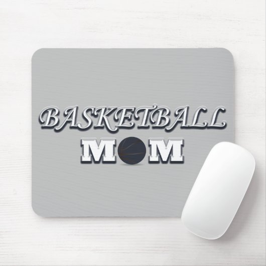 Basketball-Mama Mousepad (Mit Mouse)