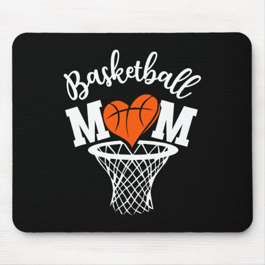 Basketball-Mama Niedliche Neuheit Not leidende Fra Mousepad (Vorne)