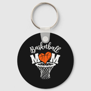 Basketball-Mama Niedliche Neuheit Not leidende Fra Schlüsselanhänger