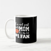 Basketball Mama Nummer 1 Fan Basketball Mütter J Kaffeetasse (Links)