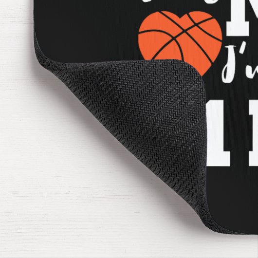 Basketball Mama Nummer 1 Fan Basketball Mütter J Mousepad (Ecke)