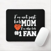 Basketball Mama Nummer 1 Fan Basketball Mütter J Mousepad (Mit Mouse)