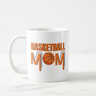 Basketball Mama Orange Ball Sportfan Kaffeetasse