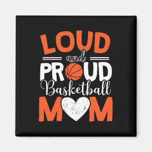 Basketball Mama Player Hoop Junkie Mütter Day Mama Magnet
