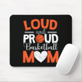 Basketball Mama Player Hoop Junkie Mütter Day Mama Mousepad (Mit Mouse)