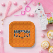 Basketball-Mama-Screwball-Grafik Pappteller (Party)