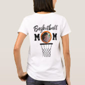 Basketball MAMA Shirt mit Foto (Rückseite)