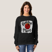 Basketball-Mama-Spieltag Sweatshirt (Vorne ganz)