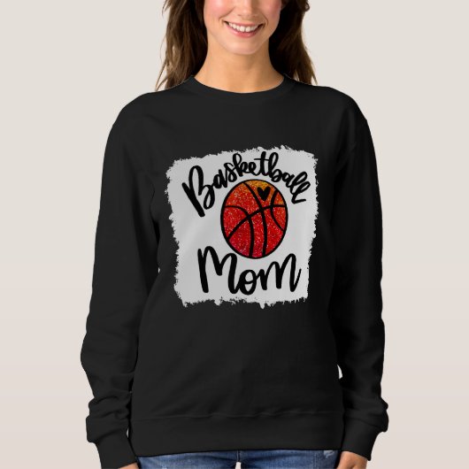 Basketball-Mama-Spieltag Sweatshirt (Vorderseite)