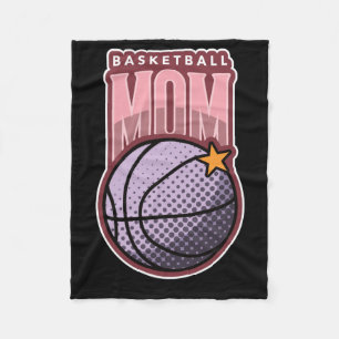 Basketball-Mama - Sport aktiv Fleecedecke