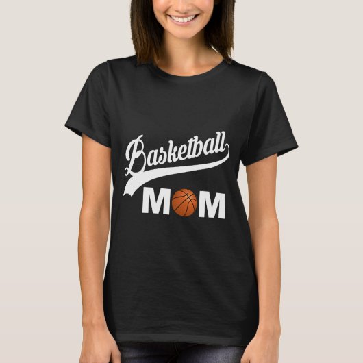 Basketball-Mama T-Shirt (Vorderseite)