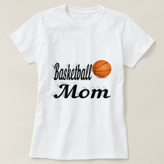 Basketball Mama T - Shirt (Design vorne)