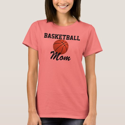 Basketball Mama T - Shirt (Vorderseite)