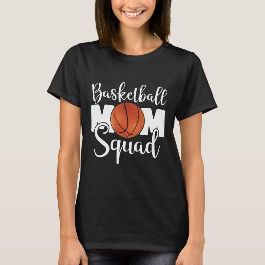 Basketball-Mama T-Shirt (Vorderseite)