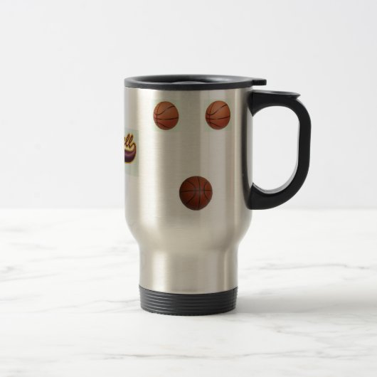 BASKETBALL-MAMA-TASSE!!!!!!! REISEBECHER (Rechts)