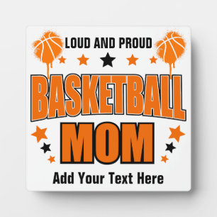 Basketball-Mama - Tischstativ mit Staffelei Fotoplatte