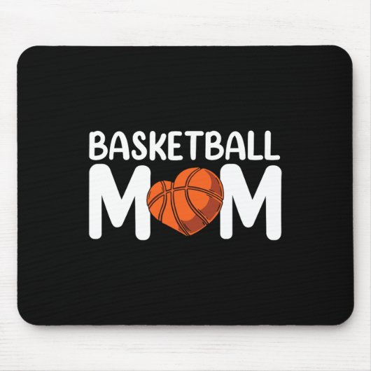 Basketball Mama Trainer Spielerteam Match Team Mut Mousepad (Vorne)