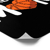 Basketball Mama Trainer Spielerteam Match Team Mut Poster (Ecke)