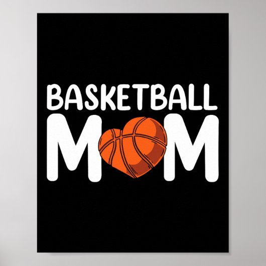 Basketball Mama Trainer Spielerteam Match Team Mut Poster (Vorne)