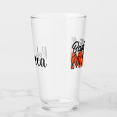 Basketball-Mama und Namensglas Glas (Rechts)