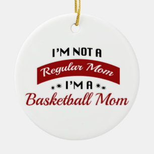 Basketball-Mama-Verzierung Keramikornament
