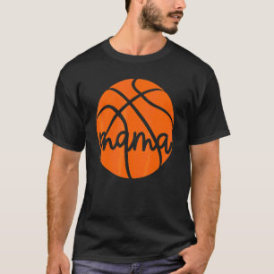 Basketball Mama Vintag Proud Mama Mütter Tag 2022 T-Shirt