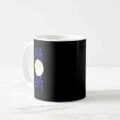 Basketball-Mama weiß Kaffeetasse (Vorderseite Links)