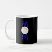 Basketball-Mama weiß Kaffeetasse (Links)