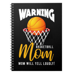 Basketball Mama Will Yell Louly Notizblock
