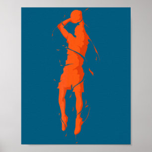 Basketball Männer Frauen Junge Mädchen 2 _1  Poster