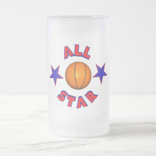 Basketball-mattierte Tasse
