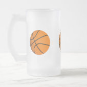 Basketball-mattierte Tasse (Links)