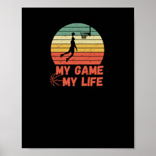 Basketball Mein Leben Poster