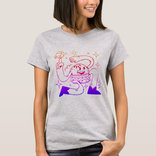Basketball Mein Leben T-Shirt (Vorderseite)
