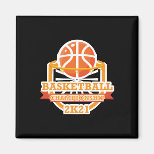 Basketball-Meisterschaft Vintage Magnet