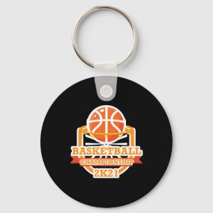 Basketball-Meisterschaft Vintage Schlüsselanhänger