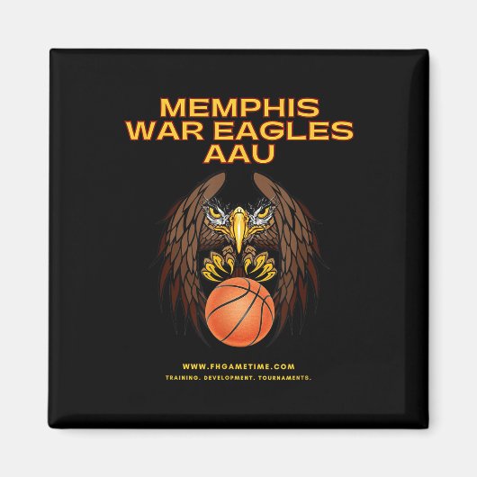 Basketball Memphis War Eagles Aau Magnet (Vorne)