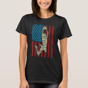 Basketball Men Boys T-Shirt
