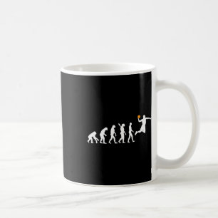 Basketball - menschliche Evolution Darwin Kaffeetasse