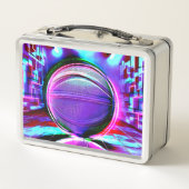 Basketball Metal Lunchbox (Rückseite)