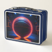 Basketball Metal Lunchbox (Rückseite)