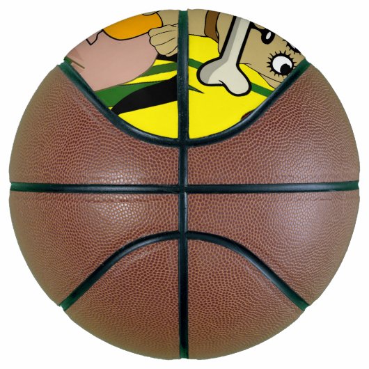 Basketball Mexikanischer Donkey Dog Sombrero (Rechts)