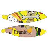 Basketball Mexikanischer Donkey Dog Sombrero (Panele)