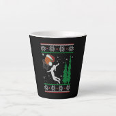 Basketball Milchtasse (Vorderseite)