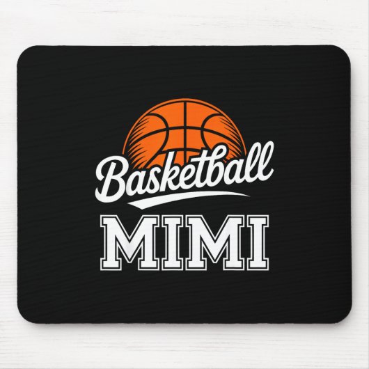 Basketball Mimi Oma Sportfans Mousepad (Vorne)
