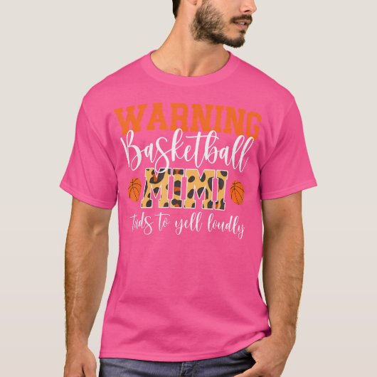 Basketball Mimi Yell Louly Basketball Player Mimi T-Shirt (Vorderseite)