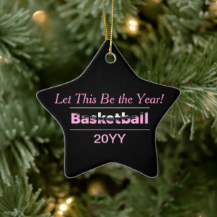 Basketball Minimalistisch Geometric Arch Keramik O Ornament